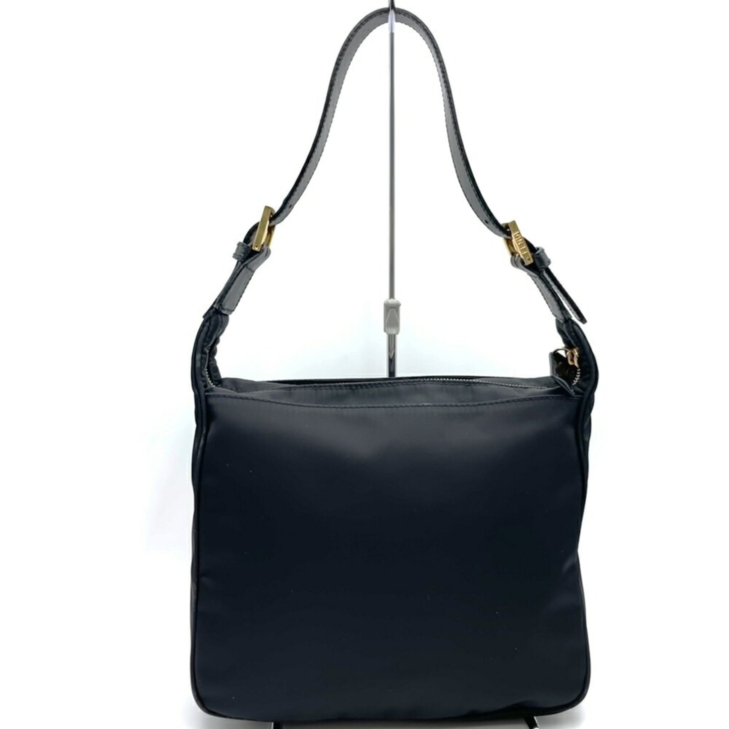 Fendi Nylon Black Shoulder Bags