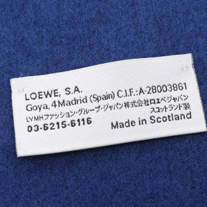Loewe Wool Blue Scarves