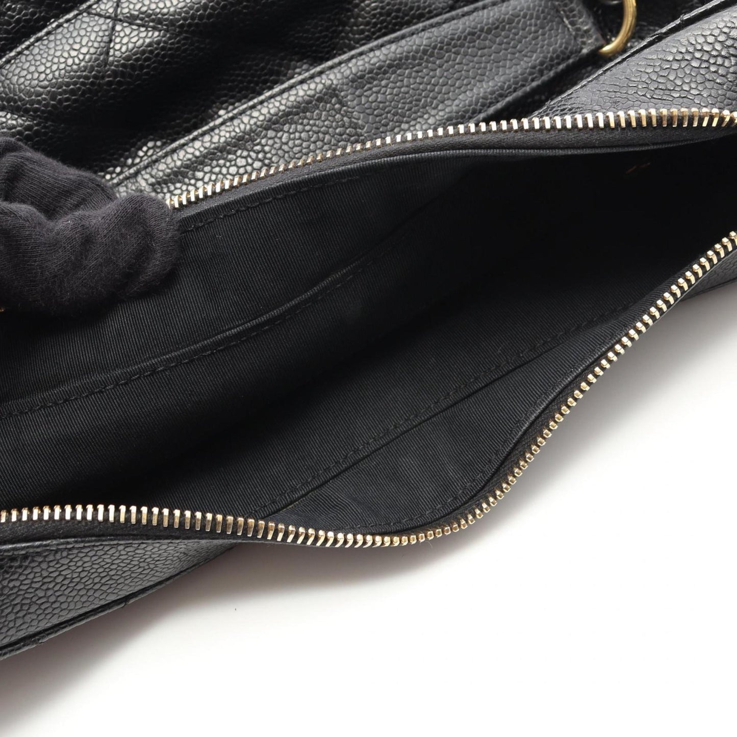 Chanel Calfskin Black Shoulder Bags