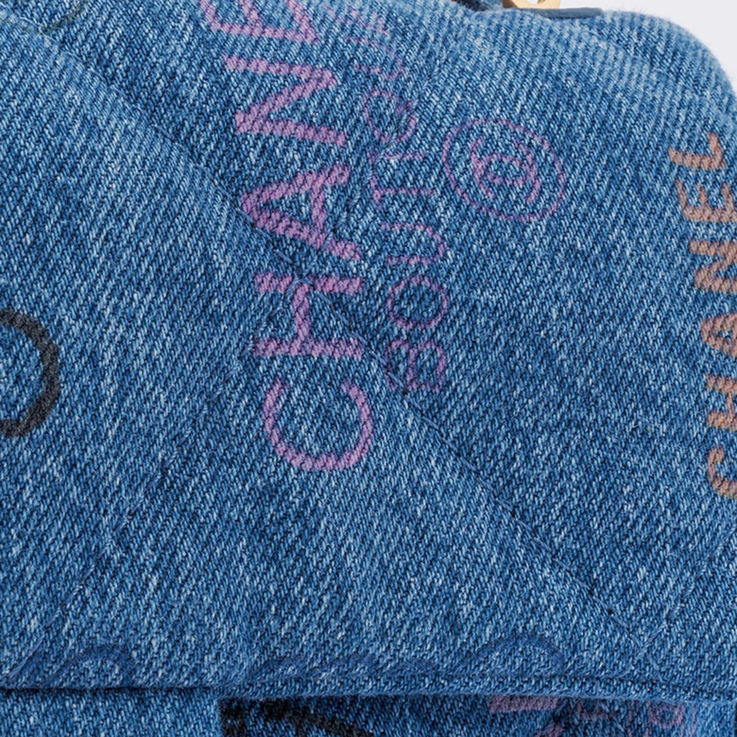 Chanel Denim Blue Shoulder Bags