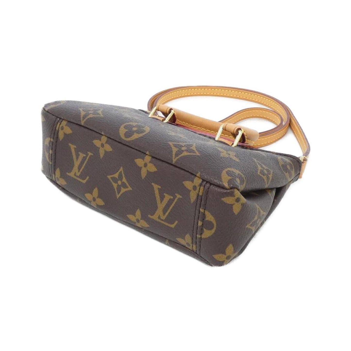 Louis Vuitton Coated Canvas Red Handbags