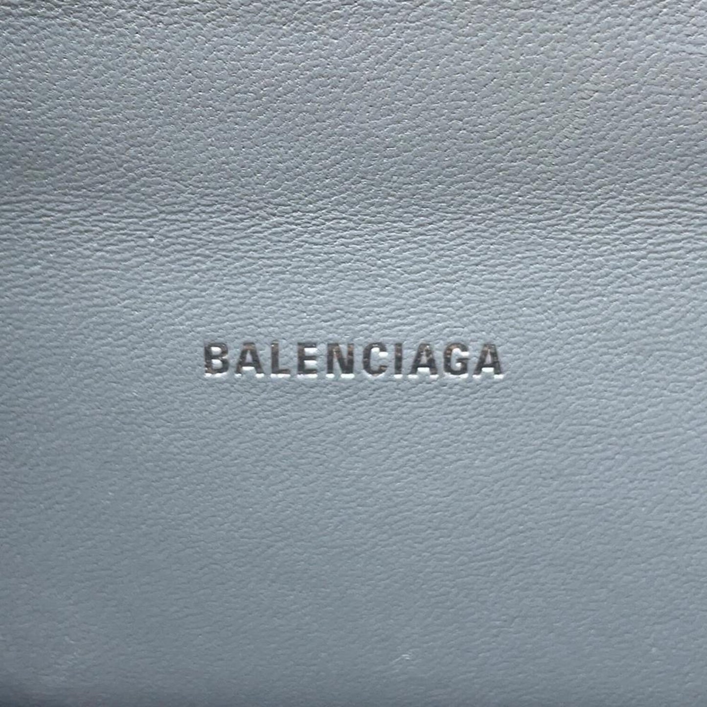 Balenciaga Patent Silver Handbags