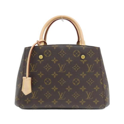 Louis Vuitton Coated Canvas Brown Handbags