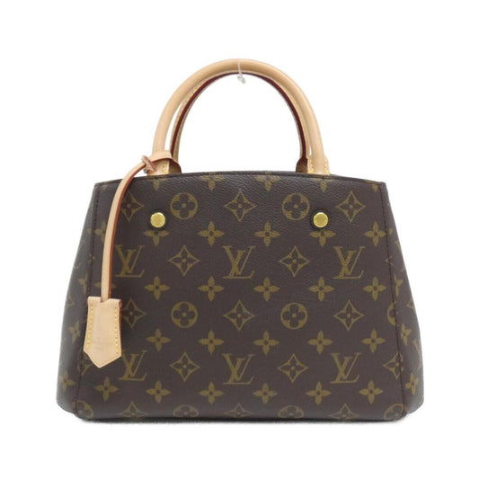 Louis Vuitton Coated Canvas Brown Handbags