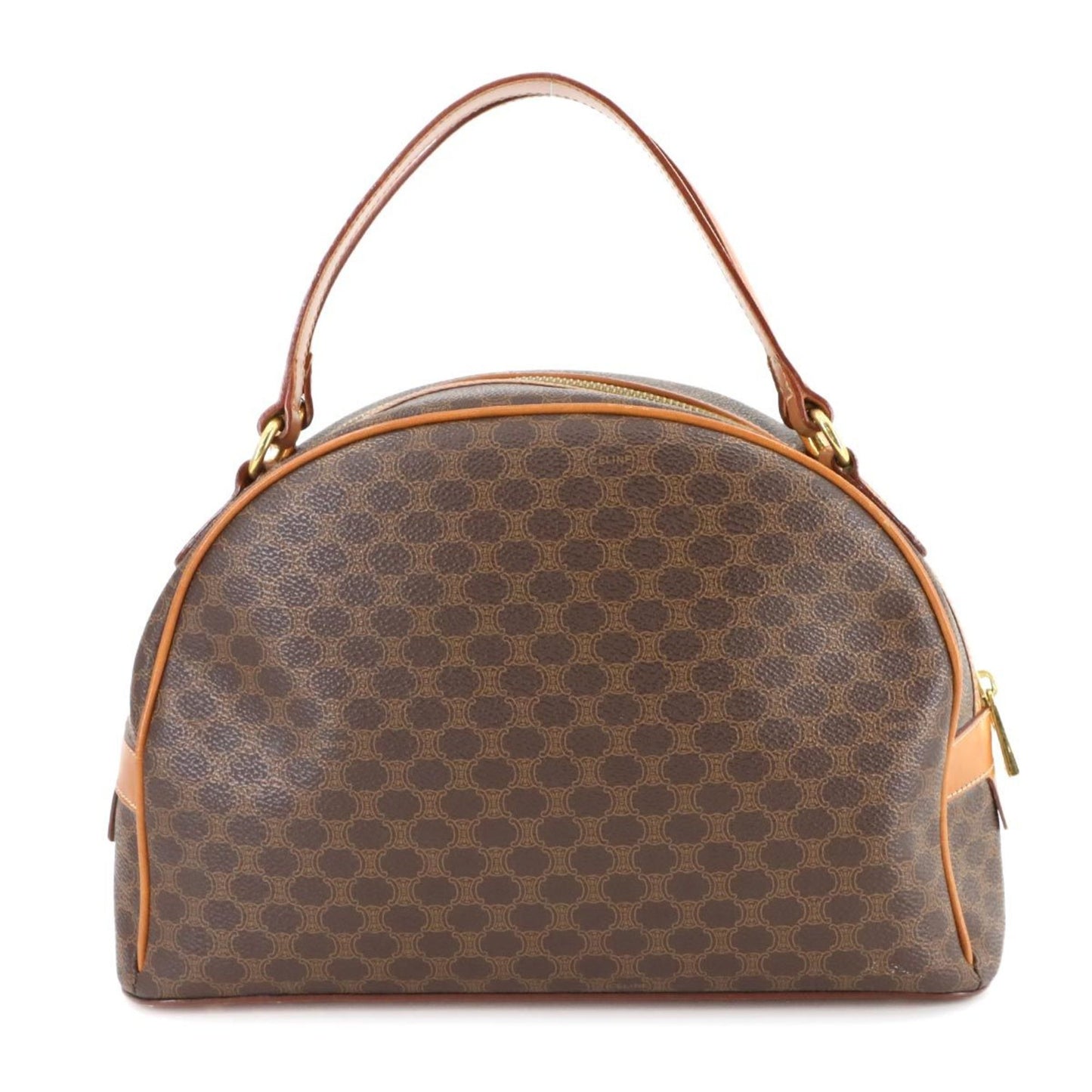 Celine Pvc Brown Handbags