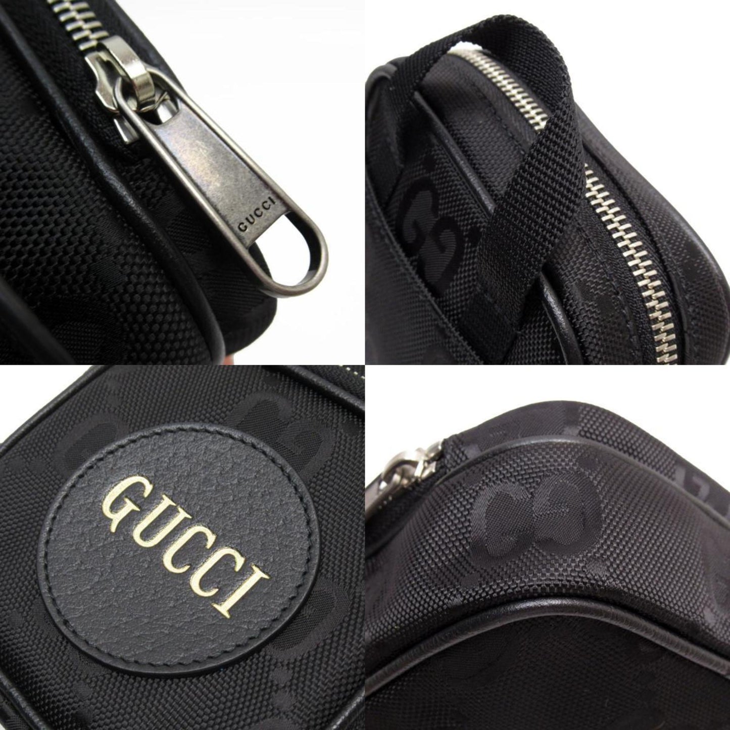 Gucci Canvas Black Shoulder Bags