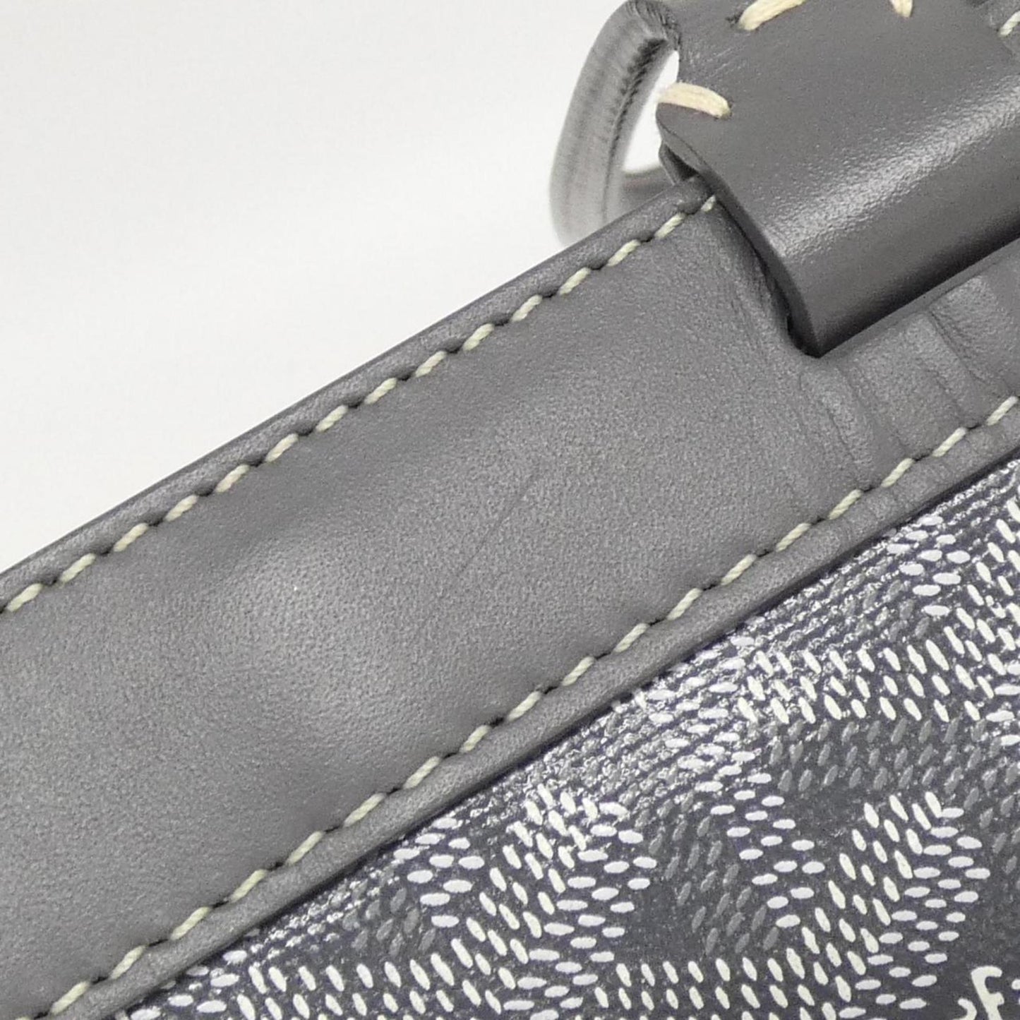 Goyard Coated Canvas Gray Handbags