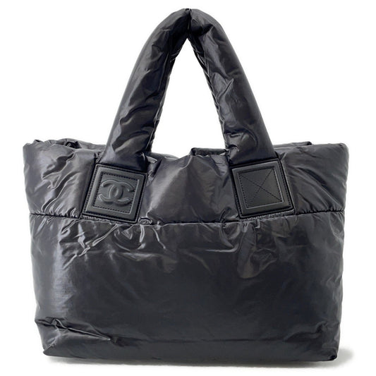 Chanel Nylon Black Tote Bags