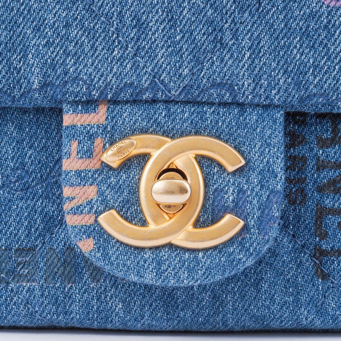 Chanel Denim Blue Shoulder Bags