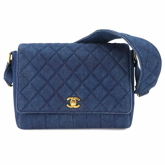 Chanel Denim Blue Shoulder Bags