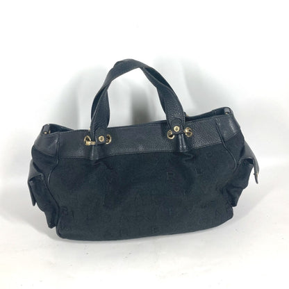 Bvlgari Canvas Black Shoulder Bags
