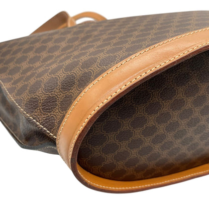 Celine Pvc Brown Handbags