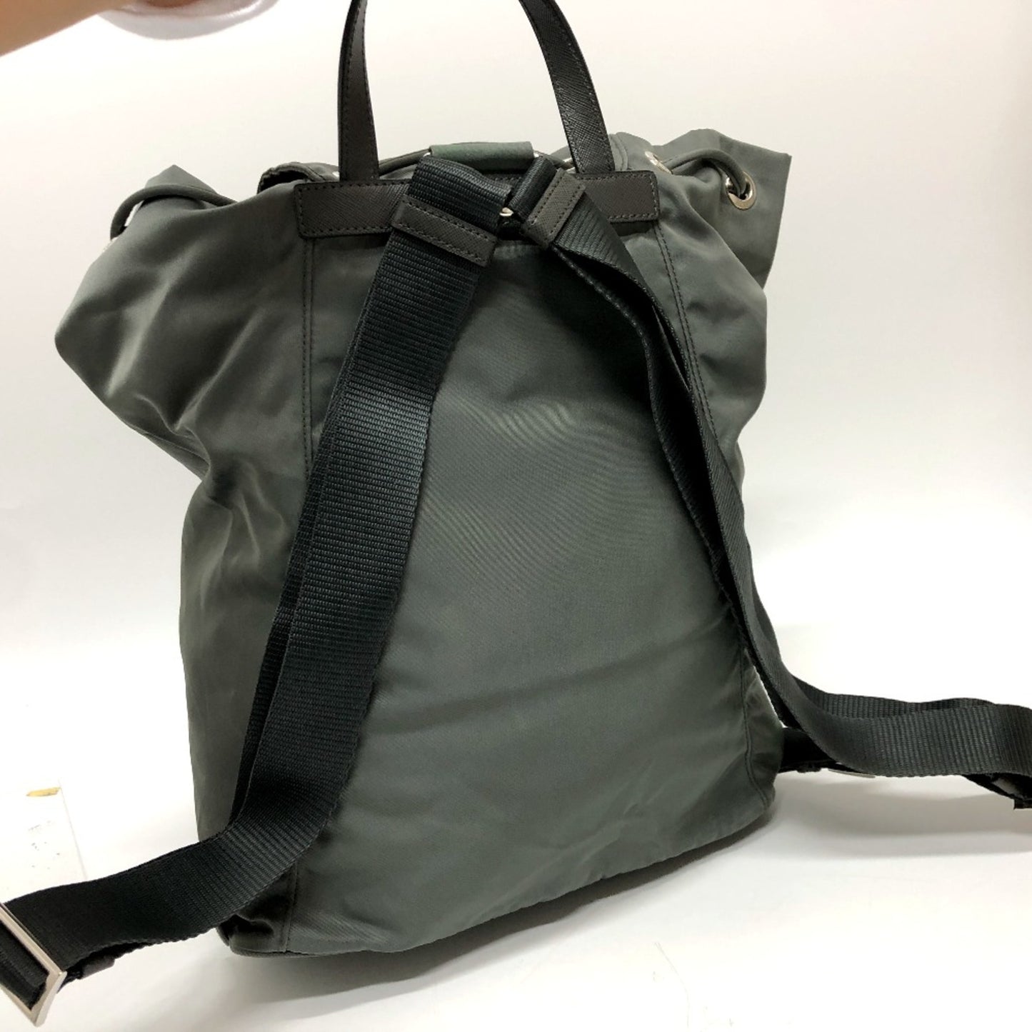 Prada Others Gray Backpacks