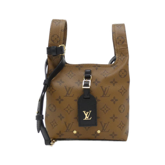 Louis Vuitton Coated Canvas Brown Shoulder Bags