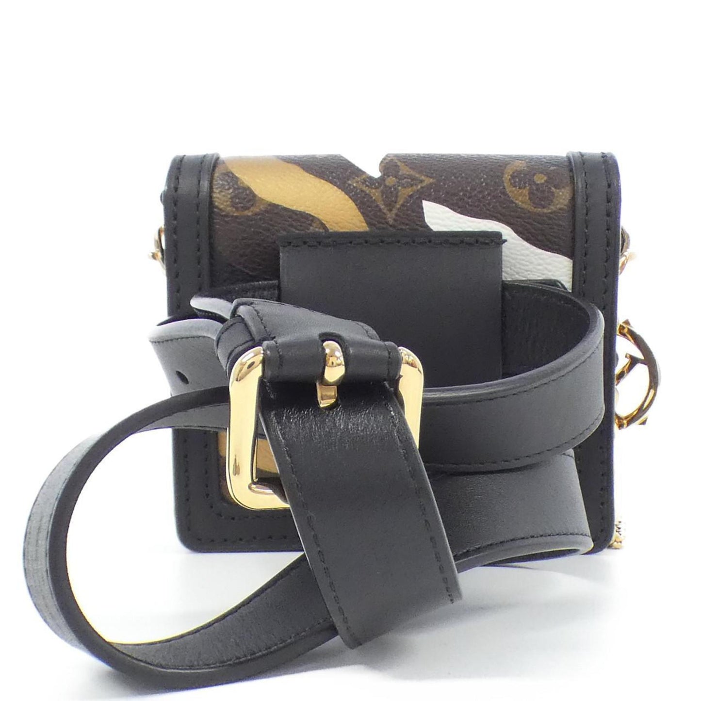 Louis Vuitton Coated Canvas Brown Crossbody Bags