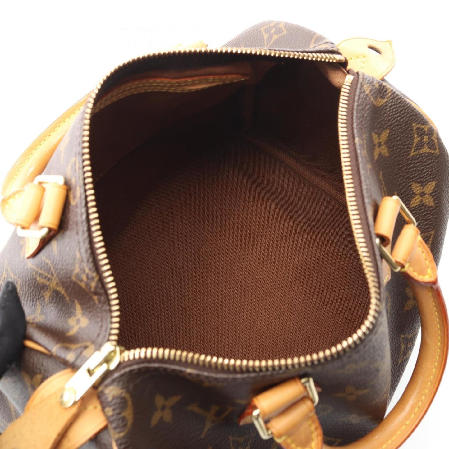 Louis Vuitton Coated Canvas Brown Handbags