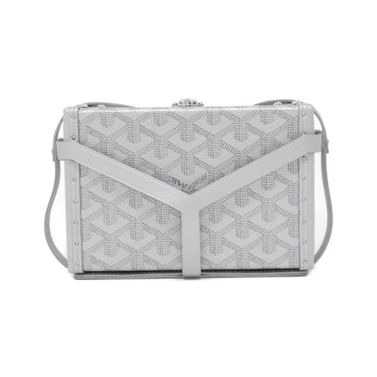 Goyard Coated Canvas Silver Shoulder Bags