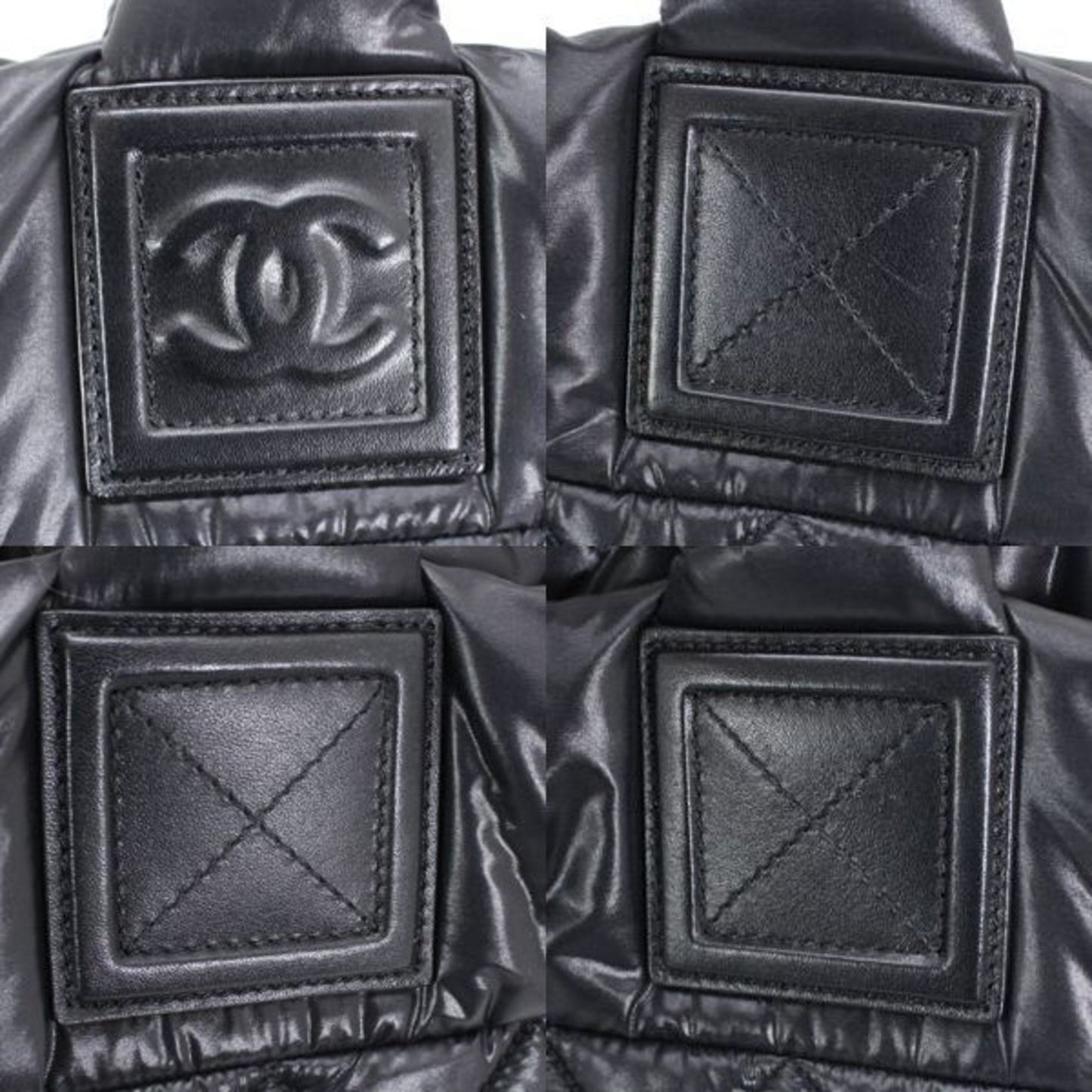 Chanel Nylon Black Handbags