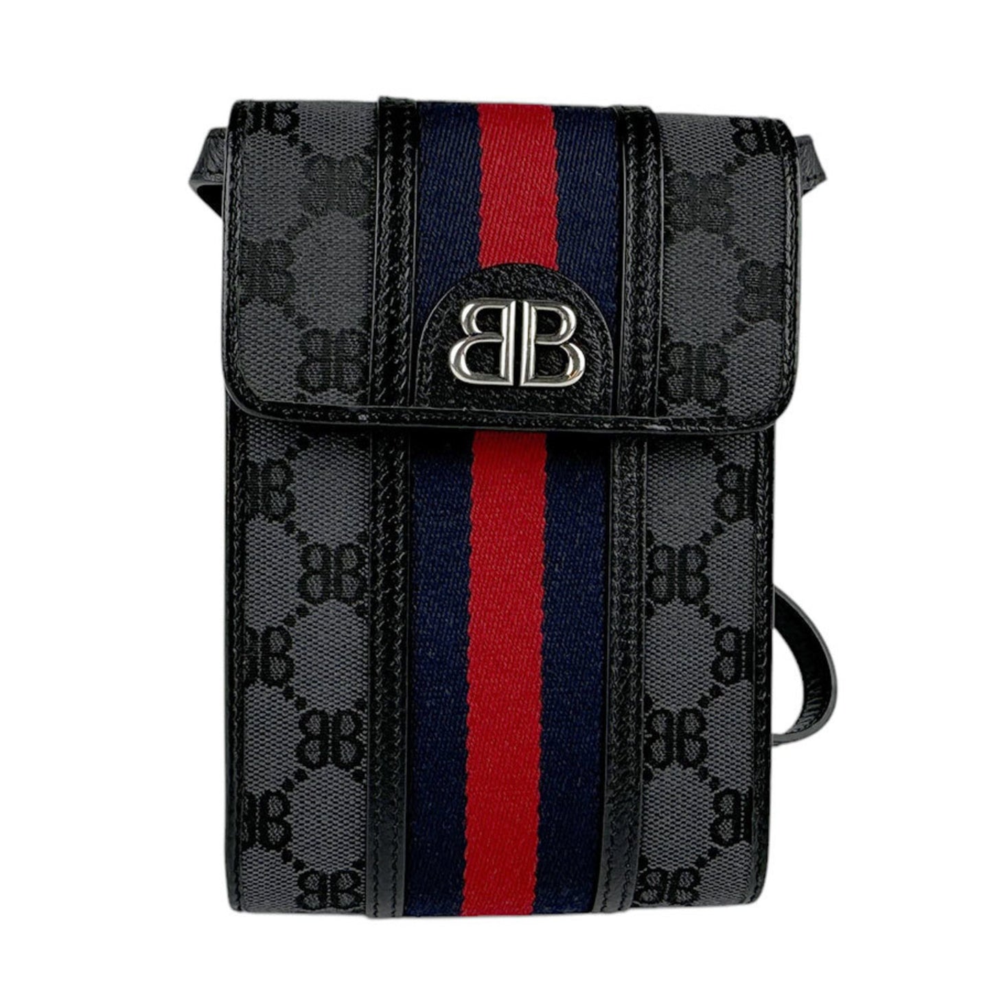 Balenciaga Canvas Black Shoulder Bags