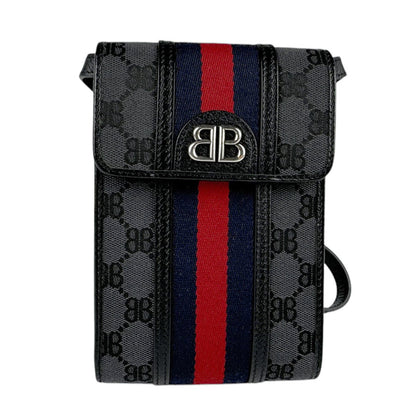 Balenciaga Canvas Black Shoulder Bags