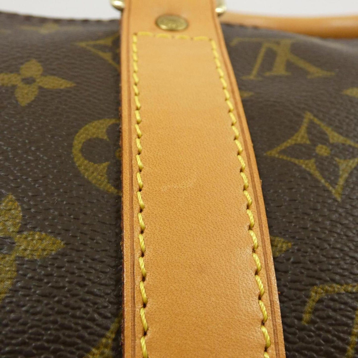 Louis Vuitton Coated Canvas Brown Travel Bags
