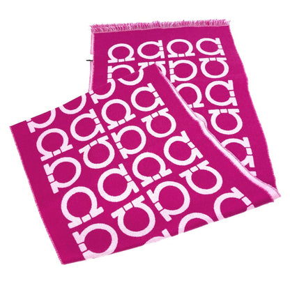 Salvatore Ferragamo Wool Pink Scarves