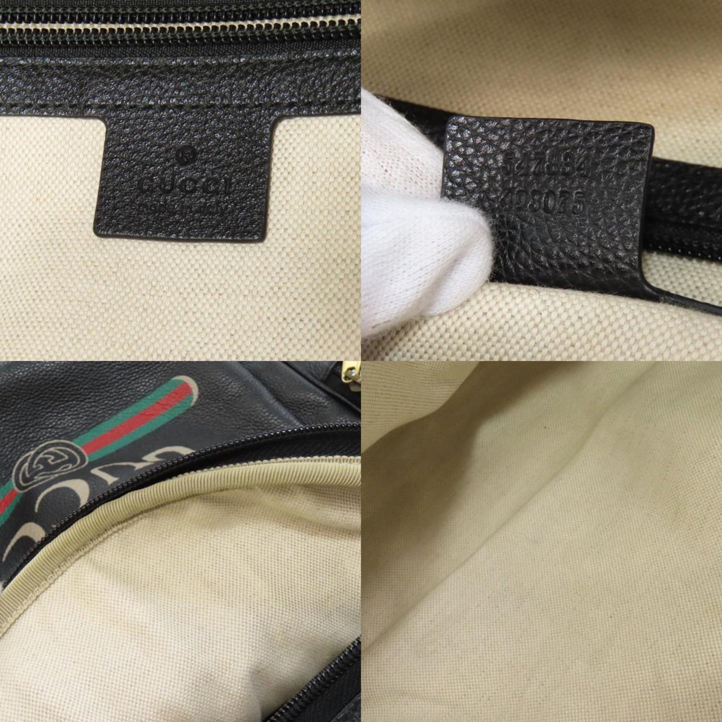 Gucci Others Black Backpacks
