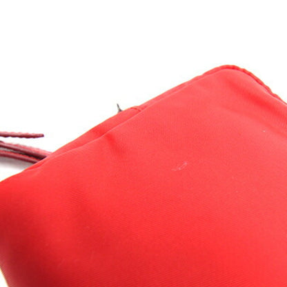 Prada Nylon Red Clutch Bags