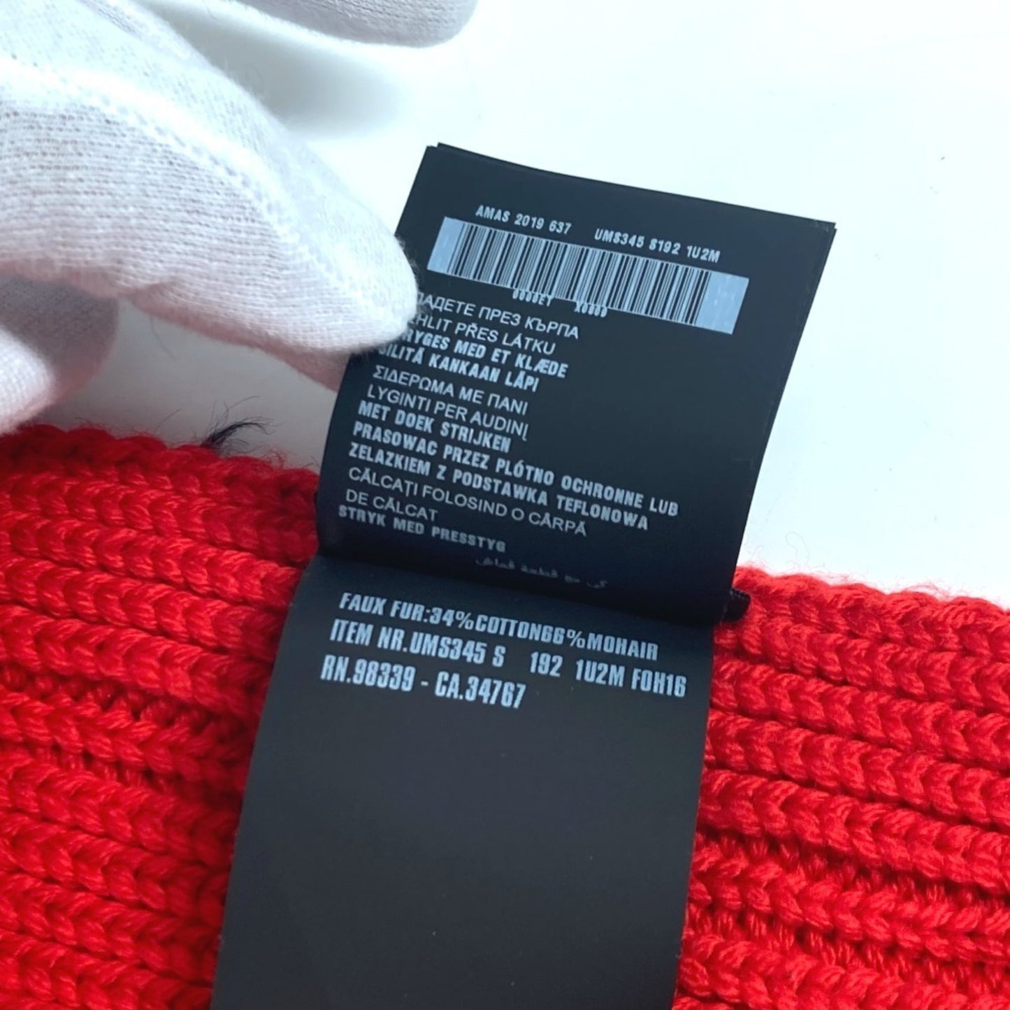Prada Wool Black Scarves