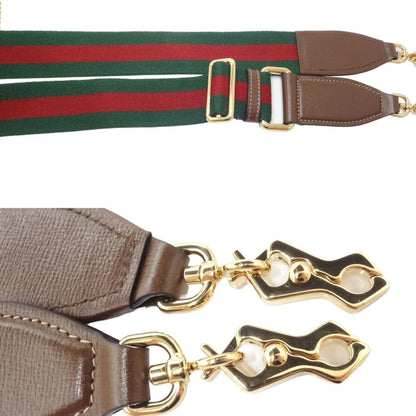 Gucci Canvas Brown Shoulder Bags