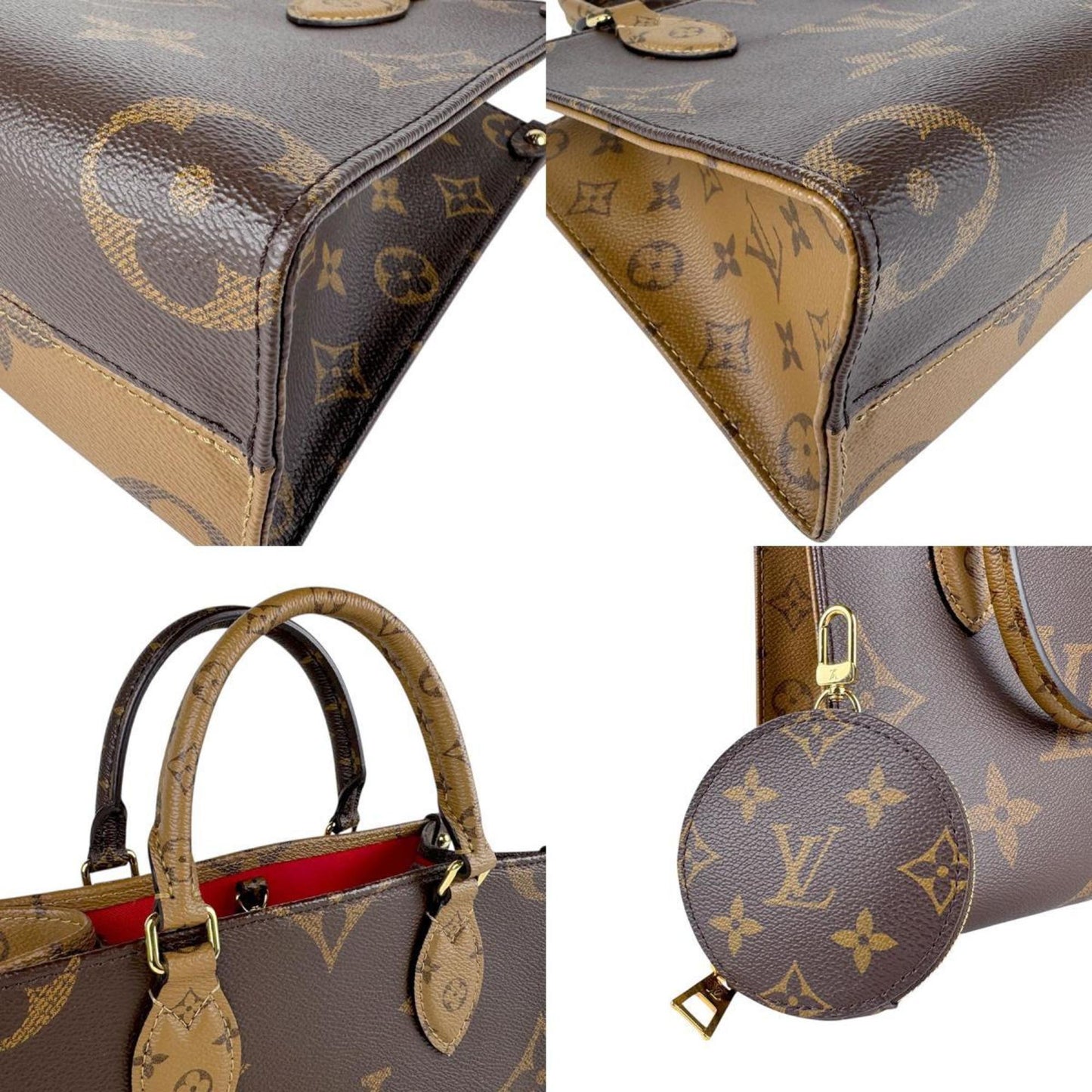 Louis Vuitton Pvc Brown Handbags