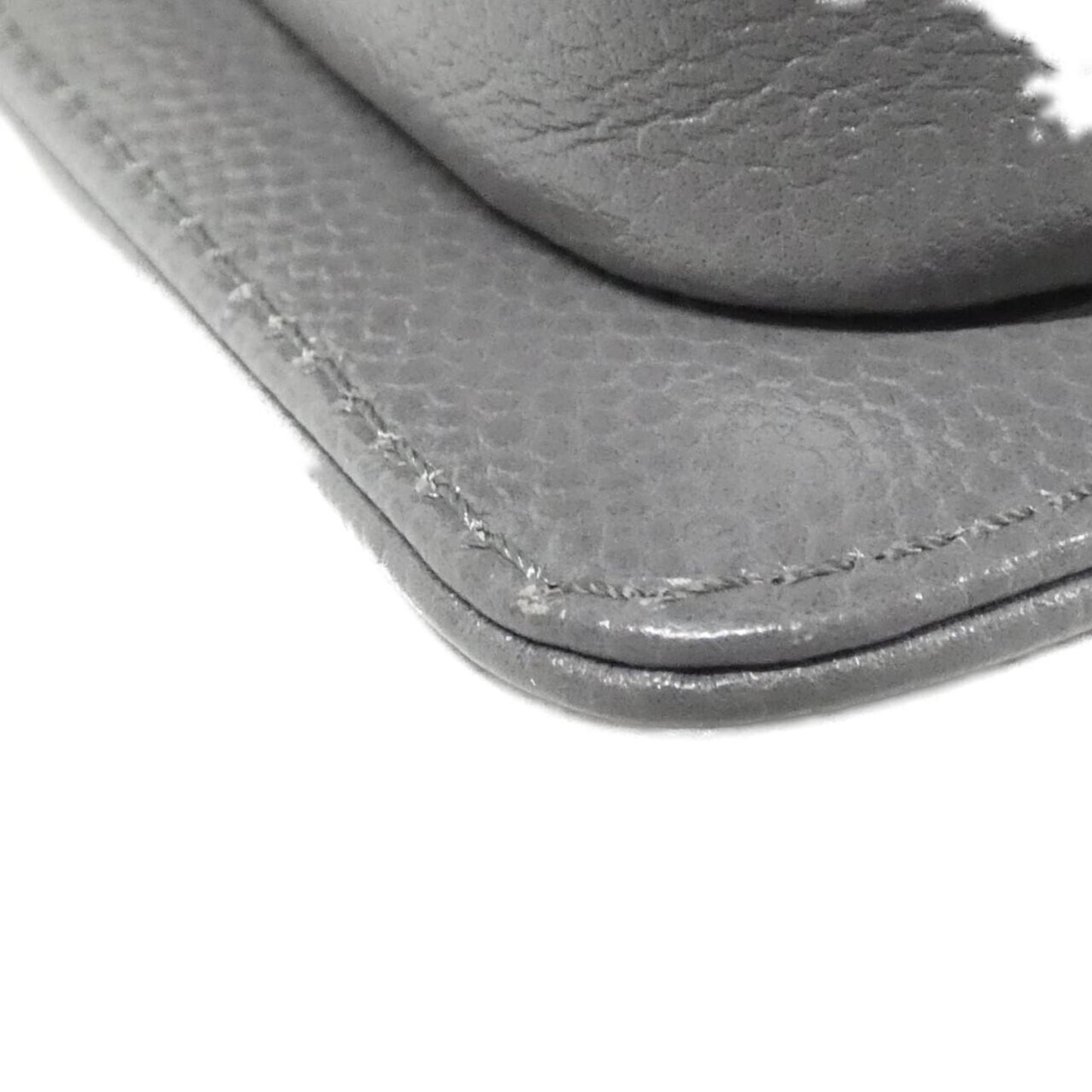 Chanel Calfskin Gray Shoulder Bags
