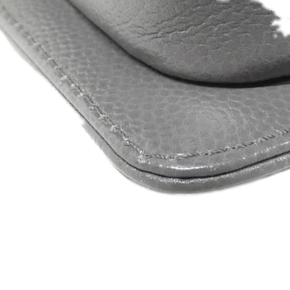Chanel Calfskin Gray Shoulder Bags