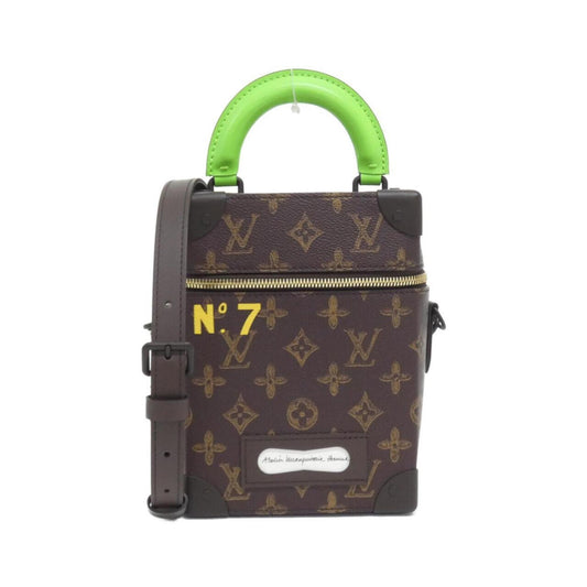 Louis Vuitton Coated Canvas Brown Handbags