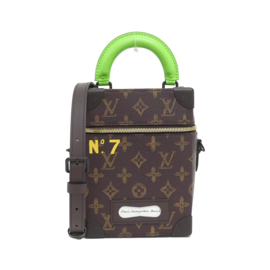 Louis Vuitton Coated Canvas Brown Handbags