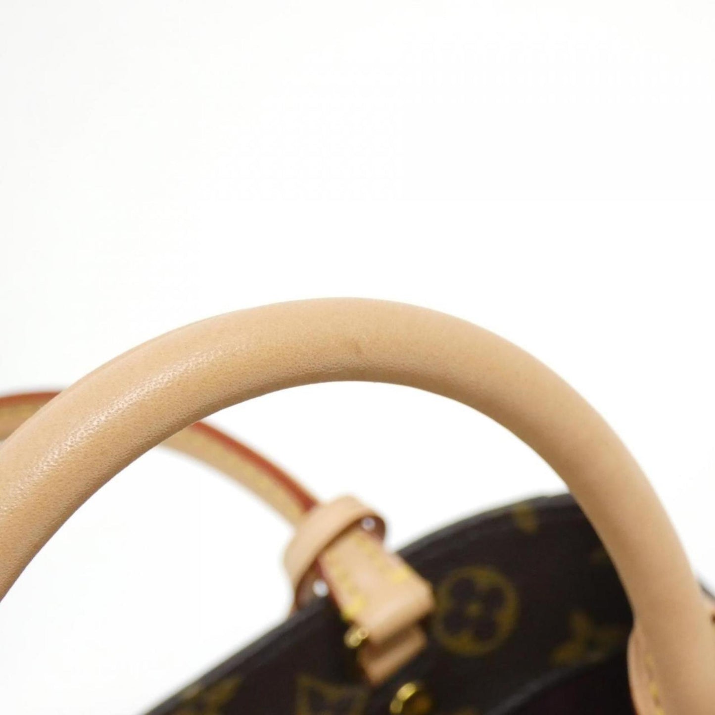 Louis Vuitton Coated Canvas Brown Handbags