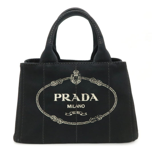 Prada Canvas Black Handbags