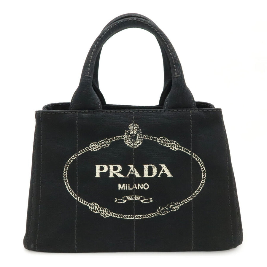 Prada Canvas Black Handbags