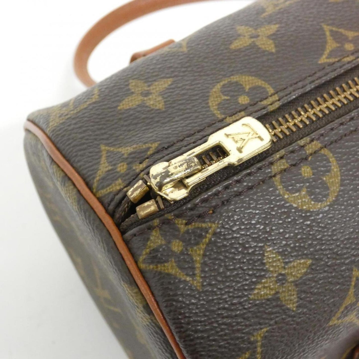 Louis Vuitton Coated Canvas Brown Handbags