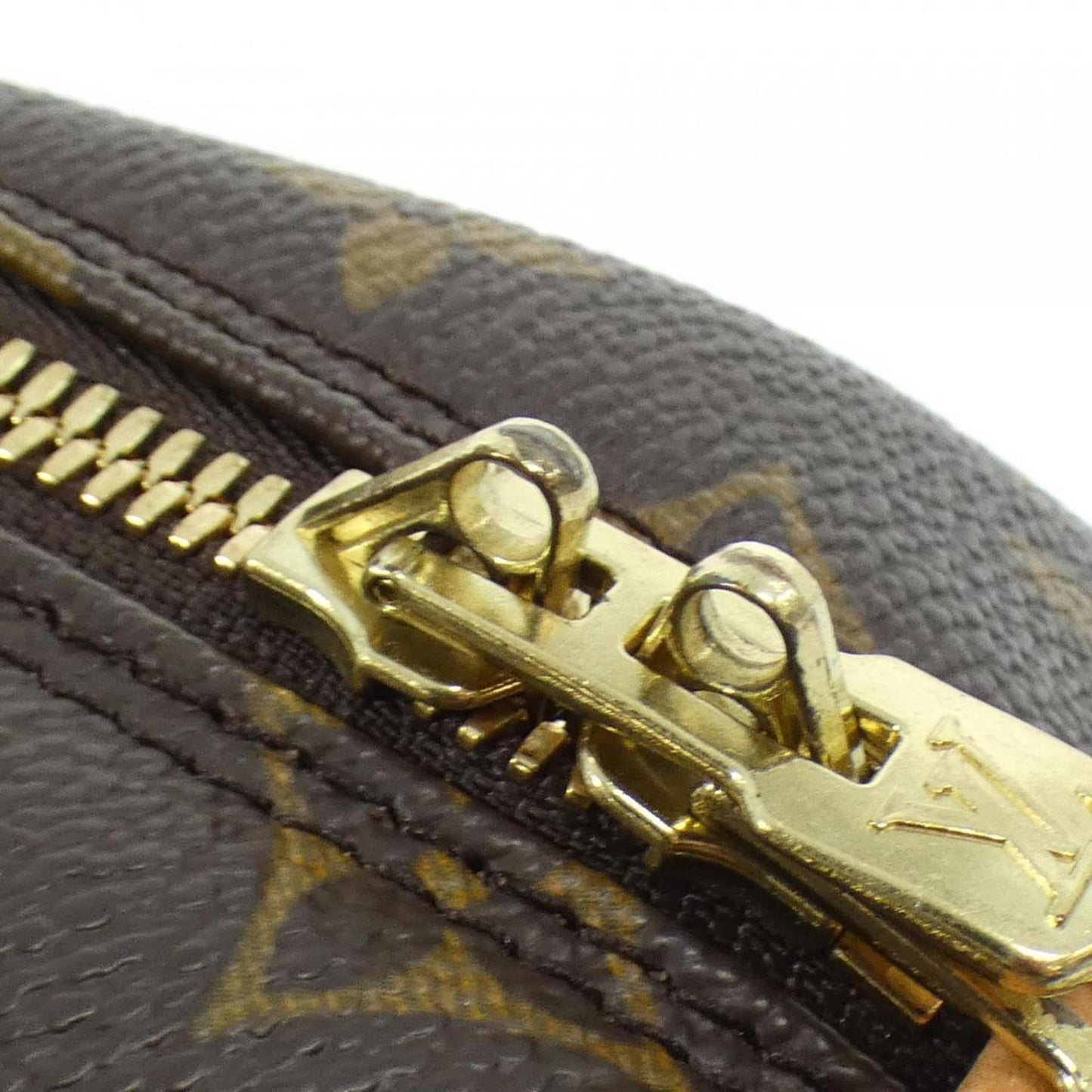Louis Vuitton Coated Canvas Brown Handbags