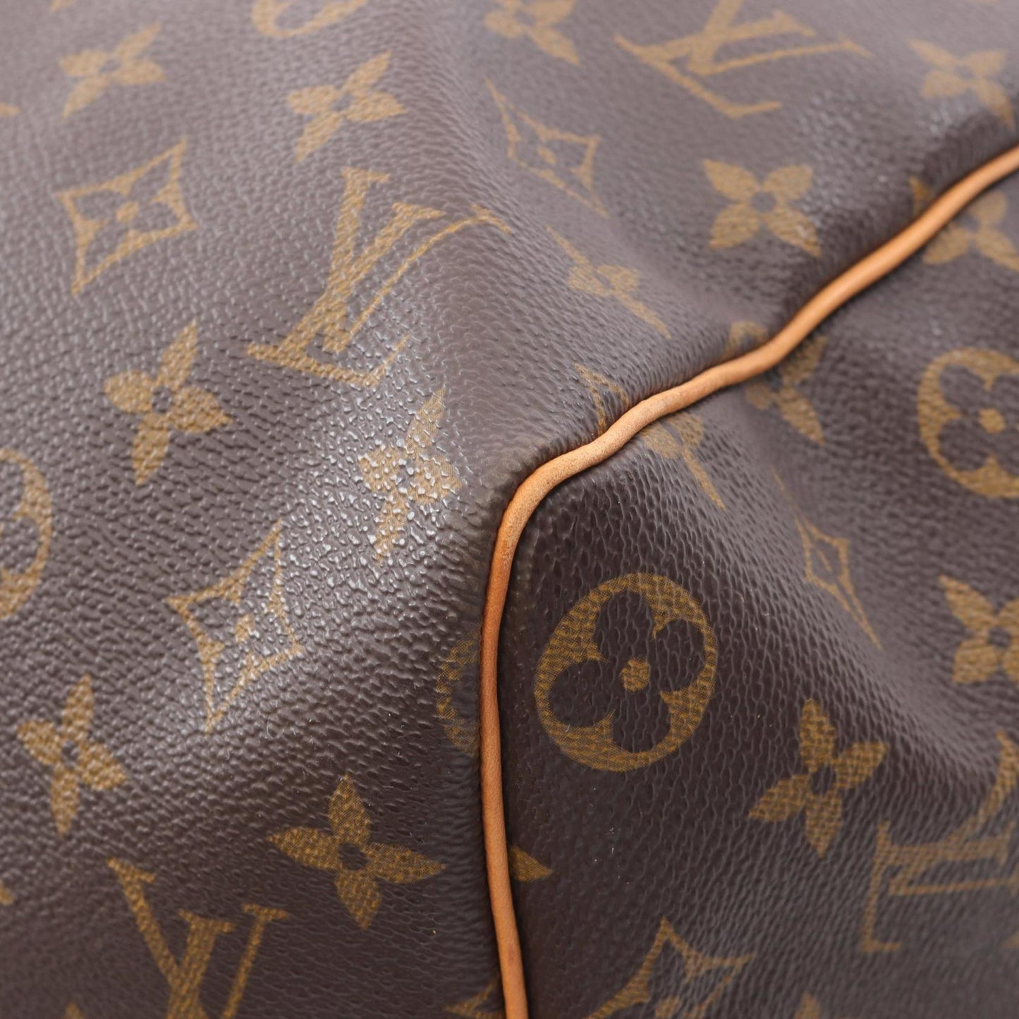 Louis Vuitton Coated Canvas Brown Travel Bags