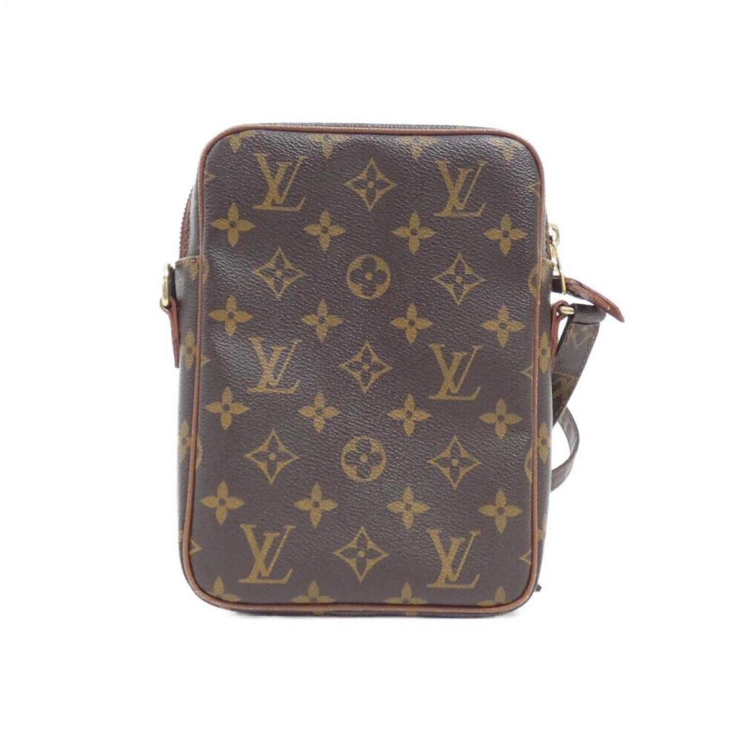 Louis Vuitton Coated Canvas Brown Shoulder Bags