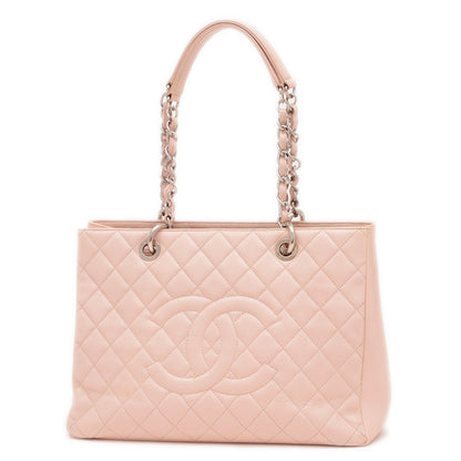 Chanel Calfskin Pink Tote Bags