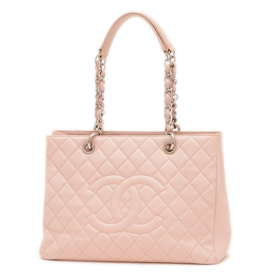 Chanel Calfskin Pink Tote Bags