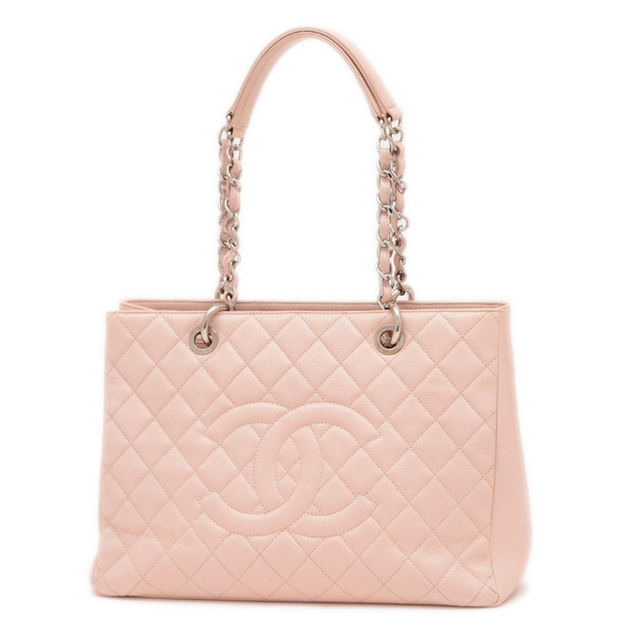 Chanel Calfskin Pink Tote Bags