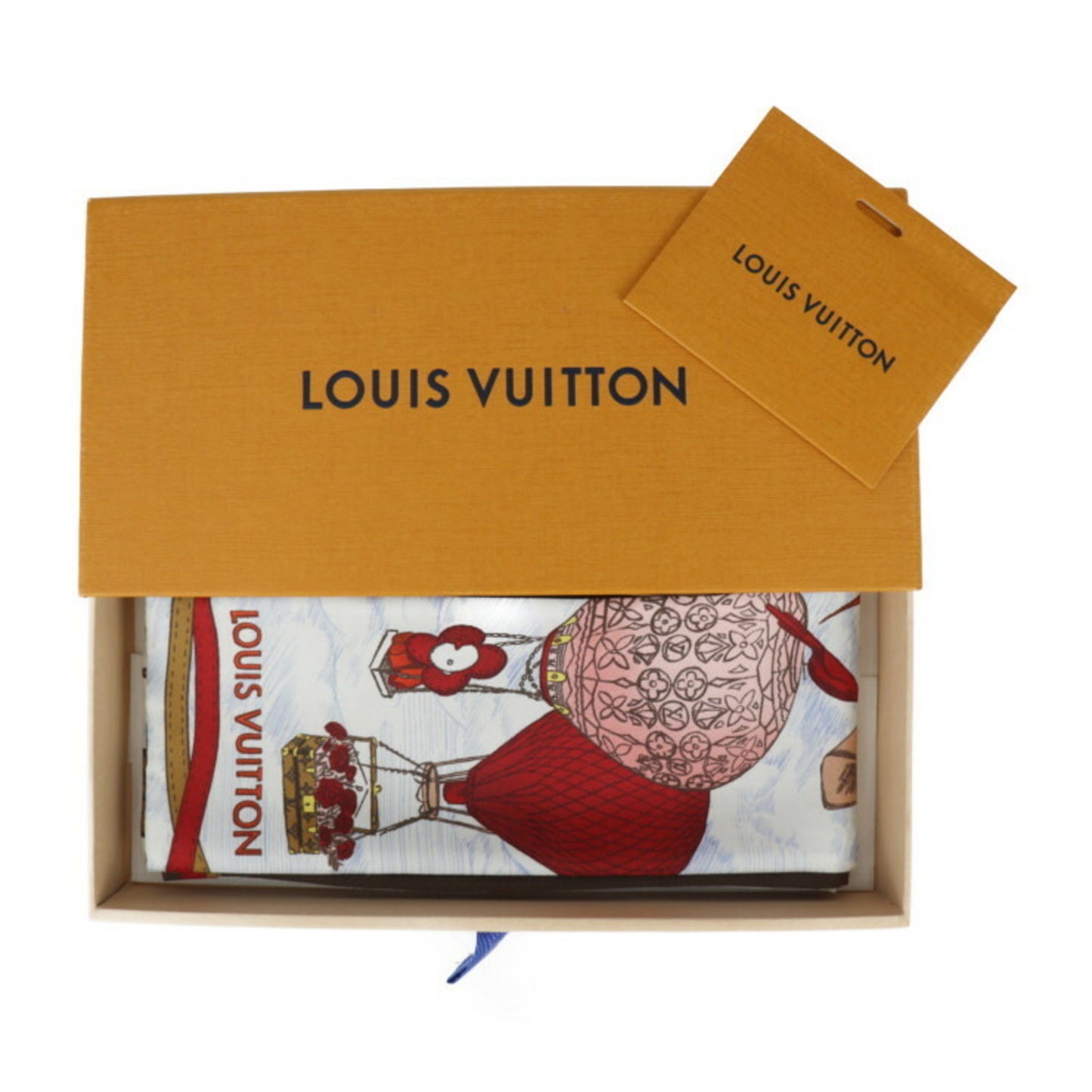 Louis Vuitton Silk Brown Scarves