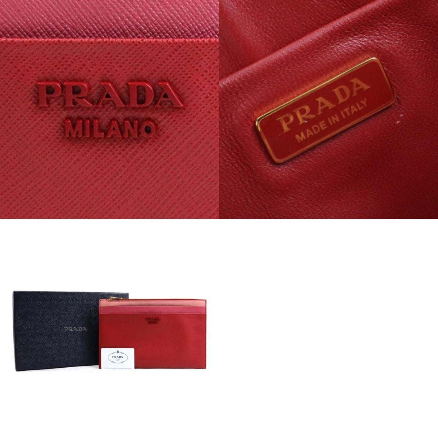 Prada Others Pink Clutch Bags
