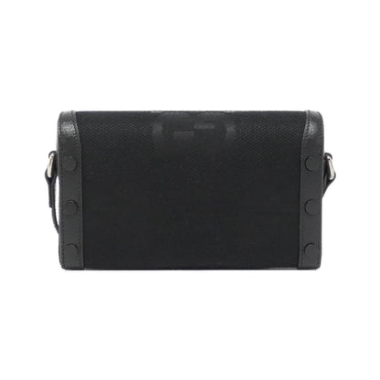 Gucci Canvas Black Shoulder Bags