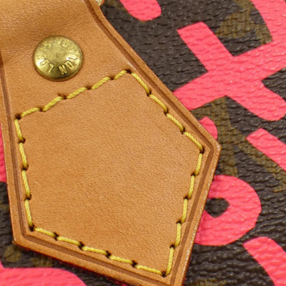 Louis Vuitton Coated Canvas Pink Travel Bags