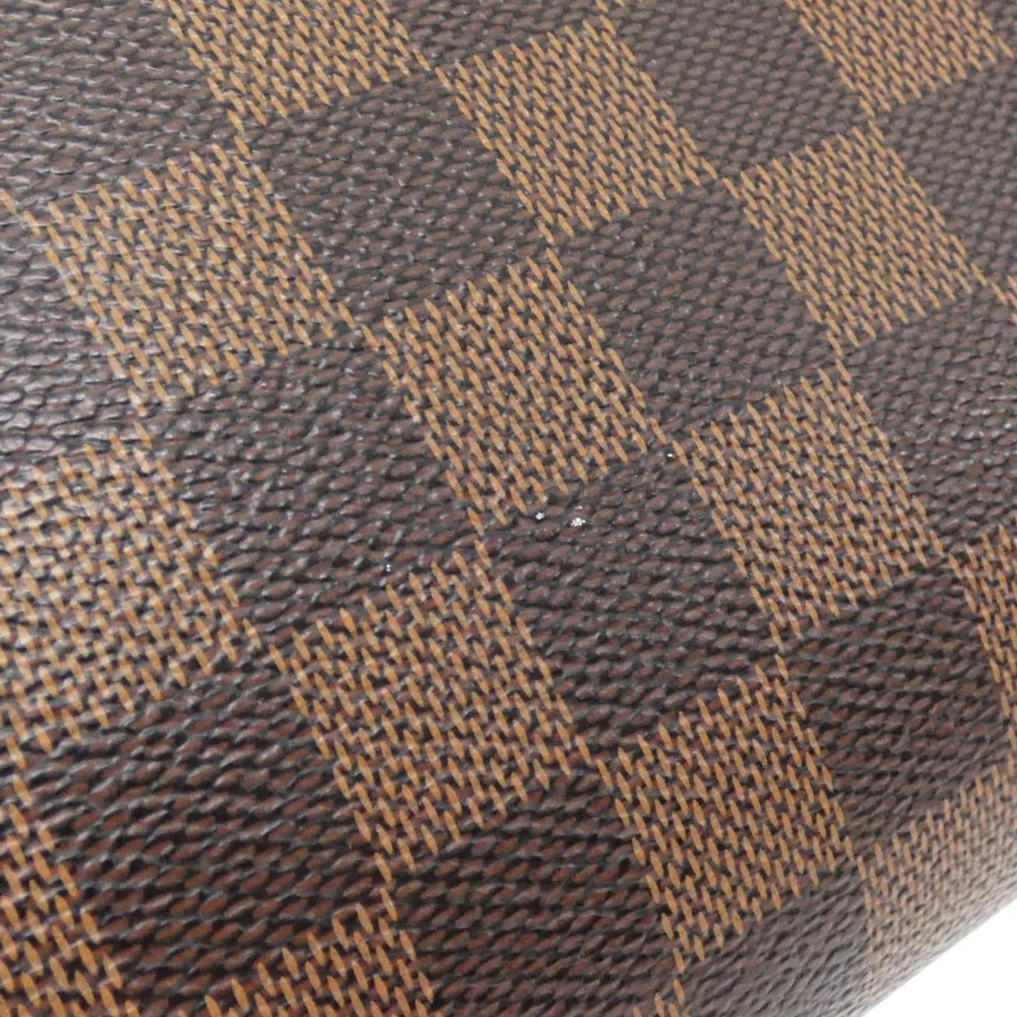 Louis Vuitton Coated Canvas Brown Clutch Bags